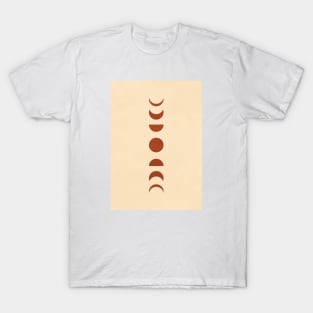 Lunar Eclipse, Boho, Bohemian, Moon Phase, Scandi T-Shirt
